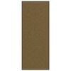 vidaXL Deurmat Anders Bruin en zwart 120 x 300 cm Polyamide en PVC