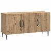 vidaXL TV-kast 99 x 34,5 x 50 cm Artisanaal eiken Bewerkt hout