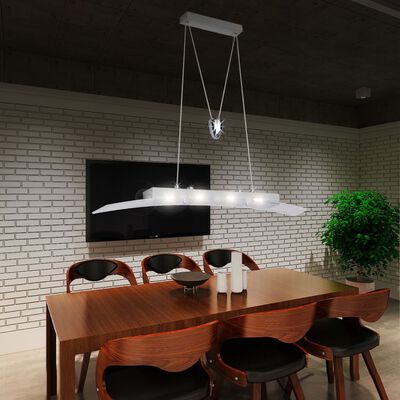 LED hanglamp acryl 80 cm 4 x 5 W (warm wit)