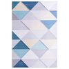 vidaXL Vloerkleed met print 160x230 cm stof meerkleurig
