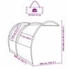 vidaXL Waterbestendige Tarp Boog met dak