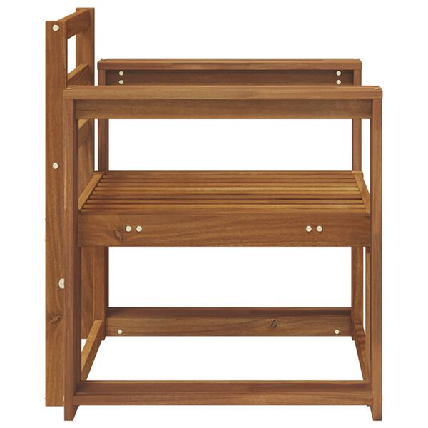 vidaXL Buiten bankenset Massief Acaciahout Naturel