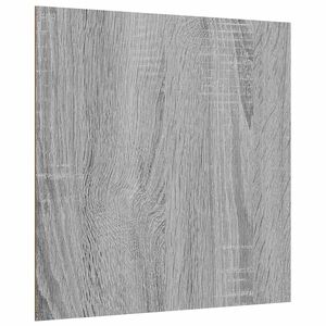 vidaXL Decorpanelen 12 st Grijs Sonoma 30 x 30 x 0,27 cm Bewerkt hout
