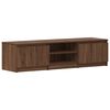 vidaXL Tv-meubel 140x40x35,5 cm bewerkt hout bruin eikenkleur