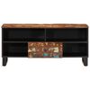 vidaXL Tv-meubel 100x33x46 cm massief hout gerecycled en bewerkt hout