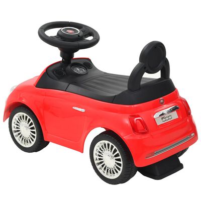 samenzwering achterzijde Ik geloof vidaXL Loopauto Fiat 500 rood online kopen | vidaXL.be