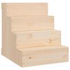 vidaXL Huisdierentrap 40x49x47 cm massief grenenhout
