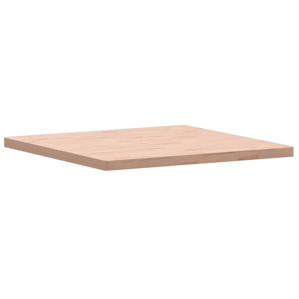 vidaXL Tafelblad vierkant 90x90x4 cm massief beukenhout