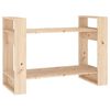 vidaXL Boekenkast/kamerscherm 80x35x56,5 cm massief grenenhout