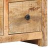 vidaXL Dressoir 59x35x75 cm ruw mangohout