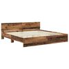 vidaXL Bedframe met hoofdeinde Oud Hout 180 x 200 cm Bewerkt hout