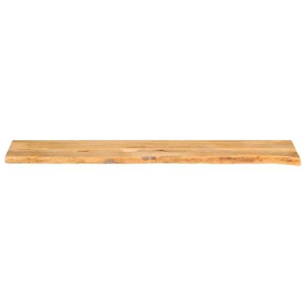 vidaXL Tafelblad met natuurlijke rand 180x30x2,5 cm massief mangohout