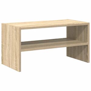 vidaXL Schoenenrek stapelbaar 60x30x30,5 cm sonoma eikenkleurig