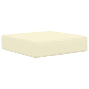 vidaXL Buiten Zitkussen Cr&egrave;me 40 x 40 x 8 cm 100% Polyester
