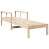 vidaXL Ligstoel 199,5x62x55 cm massief grenenhout