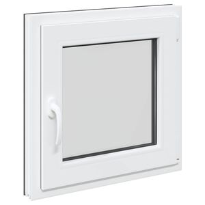 Kelderraam RISOR Antraciet 50 x 50 cm PVC en glas