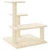 vidaXL Kattenmeubel met sisal krabpalen 61 cm cr&egrave;mekleurig