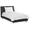 vidaXL Dekbed Set met kussen 2 pcs Wit Microfibre