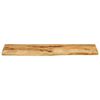 vidaXL Tafelblad met natuurlijke rand 120x40x2,5 cm massief mangohout