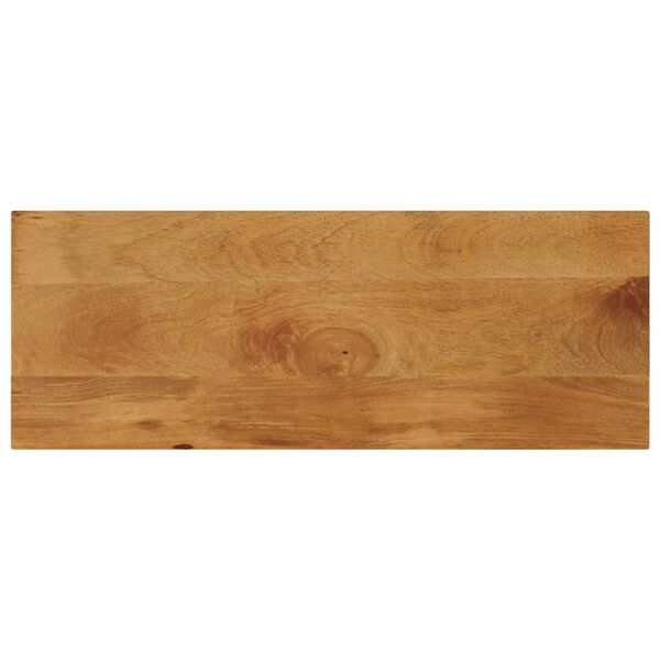 vidaXL Tafelblad rechthoekig 90x40x2,5 cm massief mangohout