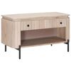 vidaXL Schoenenbank met lade met plank met opslag 85 x 37 x 48 cm