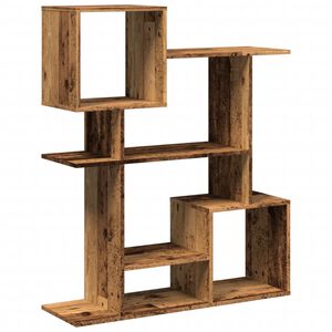 vidaXL Kamerscherm / boekenkast 92x29x112 cm hout oud houtkleurig