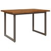 vidaXL Live Edge Eettafel 90 x 55 x 75 cm Massief Acaciahout