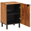 vidaXL Badkamerkast met plank Bruin 38 x 33 x 58 cm Massief Mango Hout