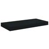 vidaXL Wandschappen zwevend 2 st 50x23x3,8 cm MDF zwart