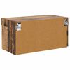 vidaXL TV-kast Wandgemonteerd Oud Hout 60 x 30 x 30 cm Bewerkt hout