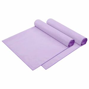 vidaXL Ligbedhanddoeken 2 st Paars 210 x 75 cm