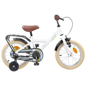 vidaXL Kinderfiets 12 Inch voor 2-4 jaar oud Wit