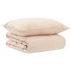 vidaXL Dekbedset 2 st 135 x 200 cm Zomer 850 gsm Beige