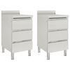 vidaXL Commerci&euml;le keukenkasten met 3 lades 2 stuks 50x60x96 cm