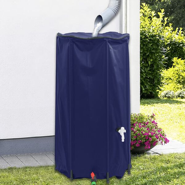 vidaXL Watertank met kraan opvouwbaar 100 L PVC