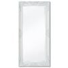 vidaXL Wandspiegel Barok 100 x 50 cm wit