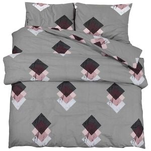 vidaXL Dekbedovertrekset 225x220 cm katoen meerkleurig