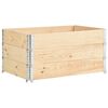 vidaXL Palletopzetranden 3 st 80x120 cm massief grenenhout