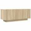 vidaXL Tv-meubel 100x35x40 cm bewerkt hout sonoma eikenkleurig