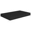 vidaXL Wandschappen zwevend 4 st 40x23x3,8 cm MDF zwart