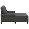 vidaXL Chaise Lounge met kussen Zwart 91 x 157 x 91 cm Nep Leer