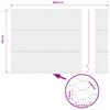 vidaXL Hexagon Hek Grijs 1,2 x 50 m PVC