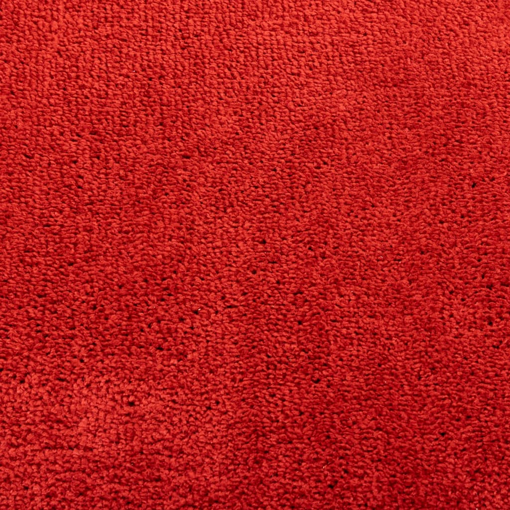 vidaXL Vloerkleed OVIEDO laagpolig 300x400 cm rood