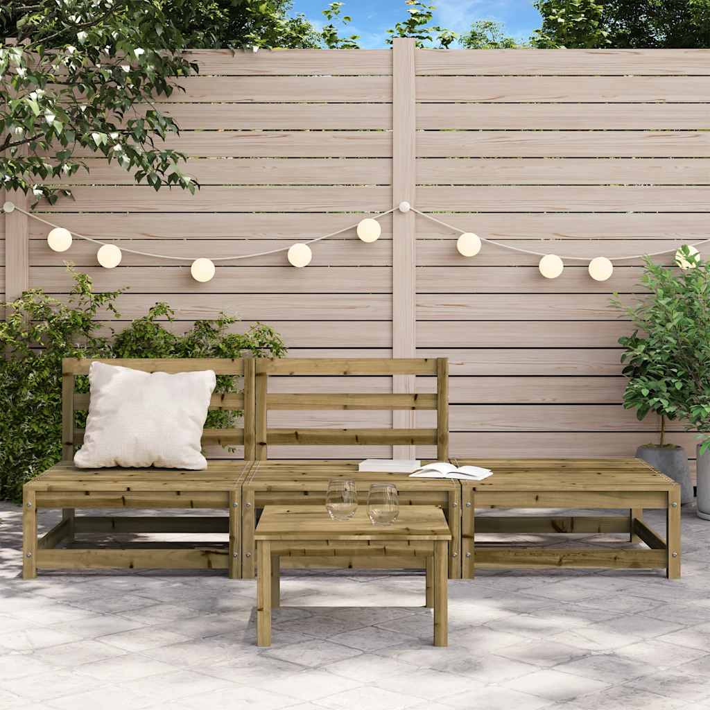 vidaXL - Boxspring - Bed - met - Matras - & - Bank - Crème - 140x200