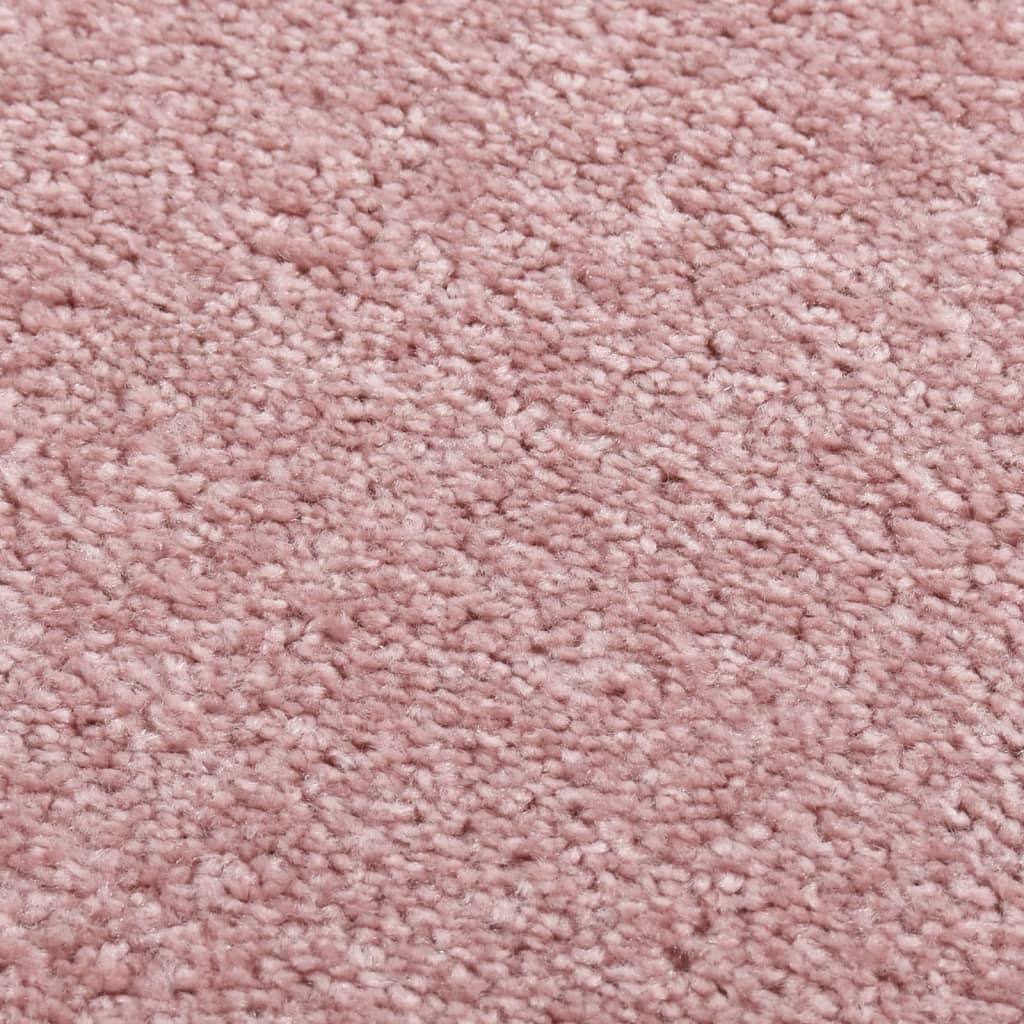 vidaXL Vloerkleed kortpolig 80x150 cm roze