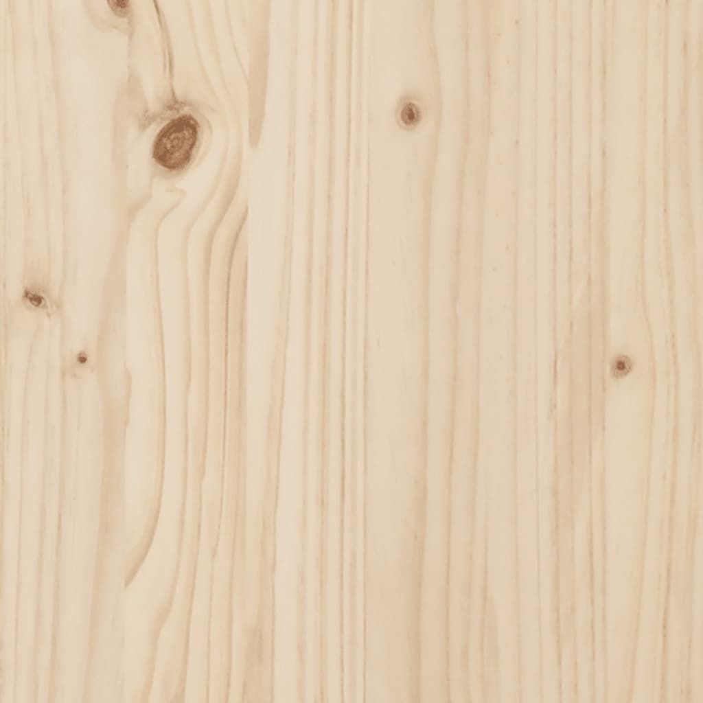 vidaXL Bedframe massief grenenhout 90x190 cm