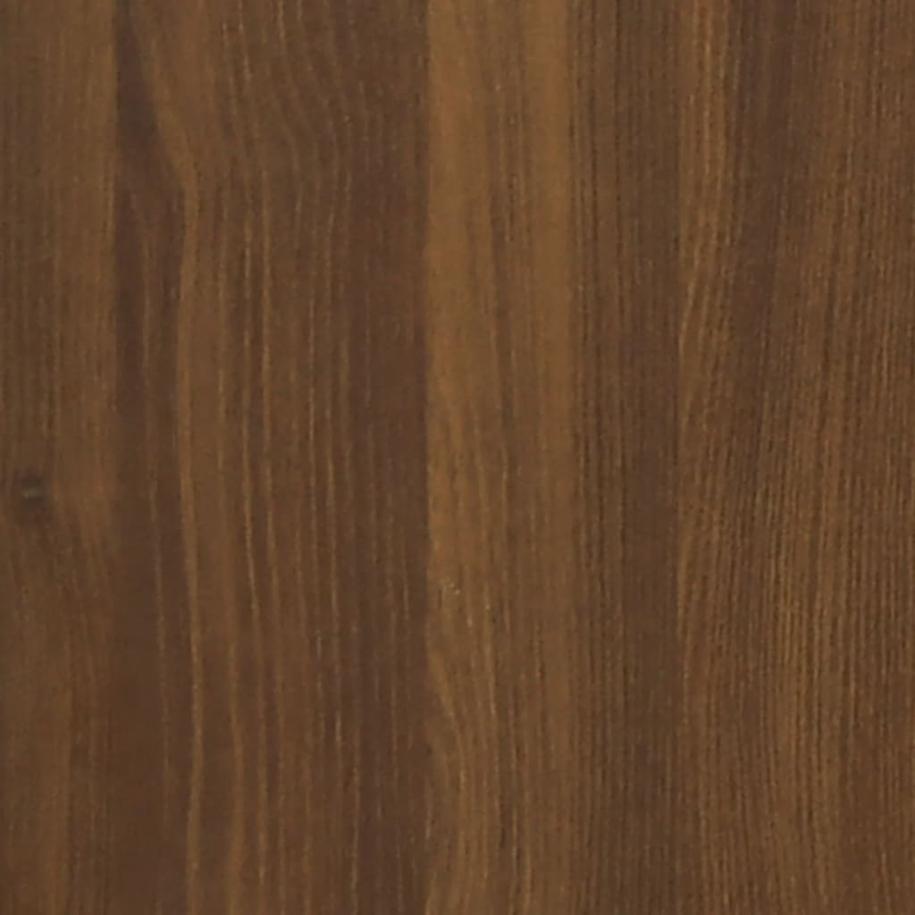 vidaXL Salontafel 80x50x40 cm bewerkt hout bruin eikenkleur