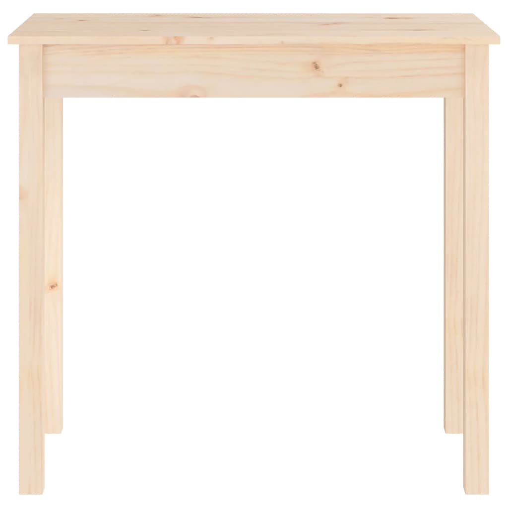 vidaXL Wandtafel 80x40x75 cm massief grenenhout