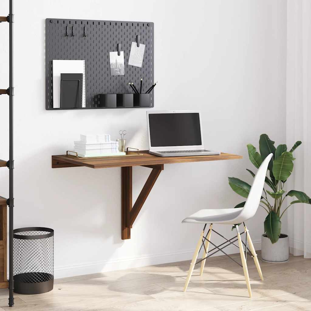 Relaxdays balkontafel inklapbaar, klaptafel om op te hangen, BxD: 60x45
