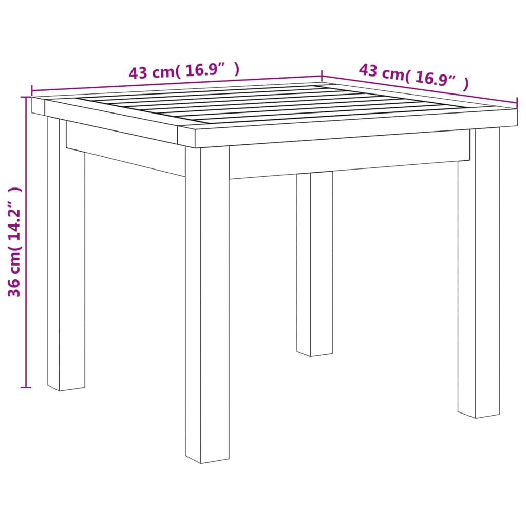 vidaXL 3-delige Bistroset poly rattan en acaciahout grijs